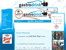Tablet Screenshot of gastrodrink.it